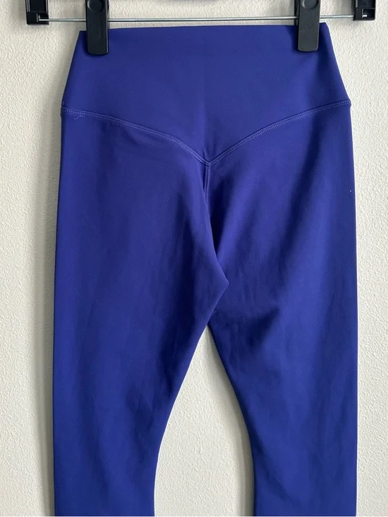 NWOT Fabletics The No-Seam PureLuxe TLC Legging Color Nightfall Purple Size XXS - Picture 10 of 13